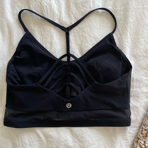 Lululemon sport bra black